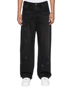 MENS ANTI K NIRVANA PLUS TRASHED DENIM JEANS