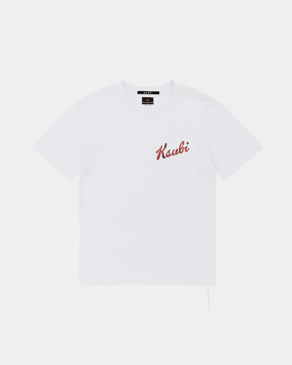 Mens Autograph Kash Ss Tee Space White Regular Tees - White