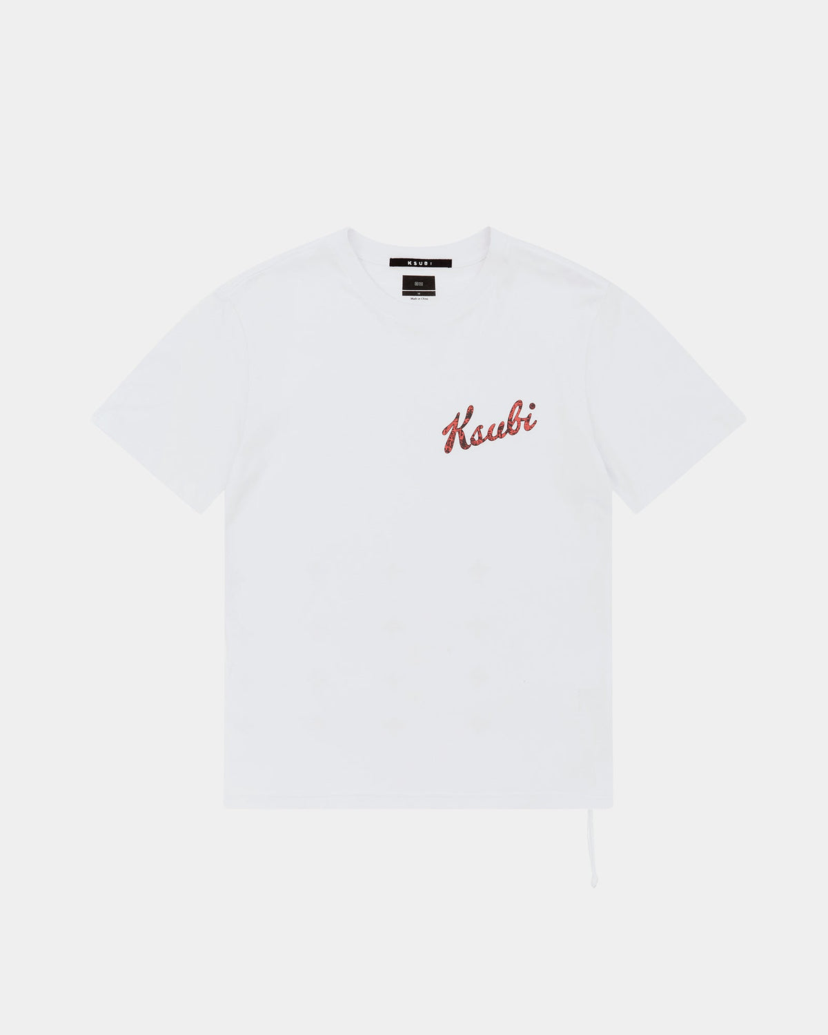 Mens Autograph Kash Ss Tee Space White Regular Tees - White