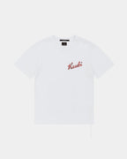 Mens Autograph Kash Ss Tee Space White Regular Tees - White