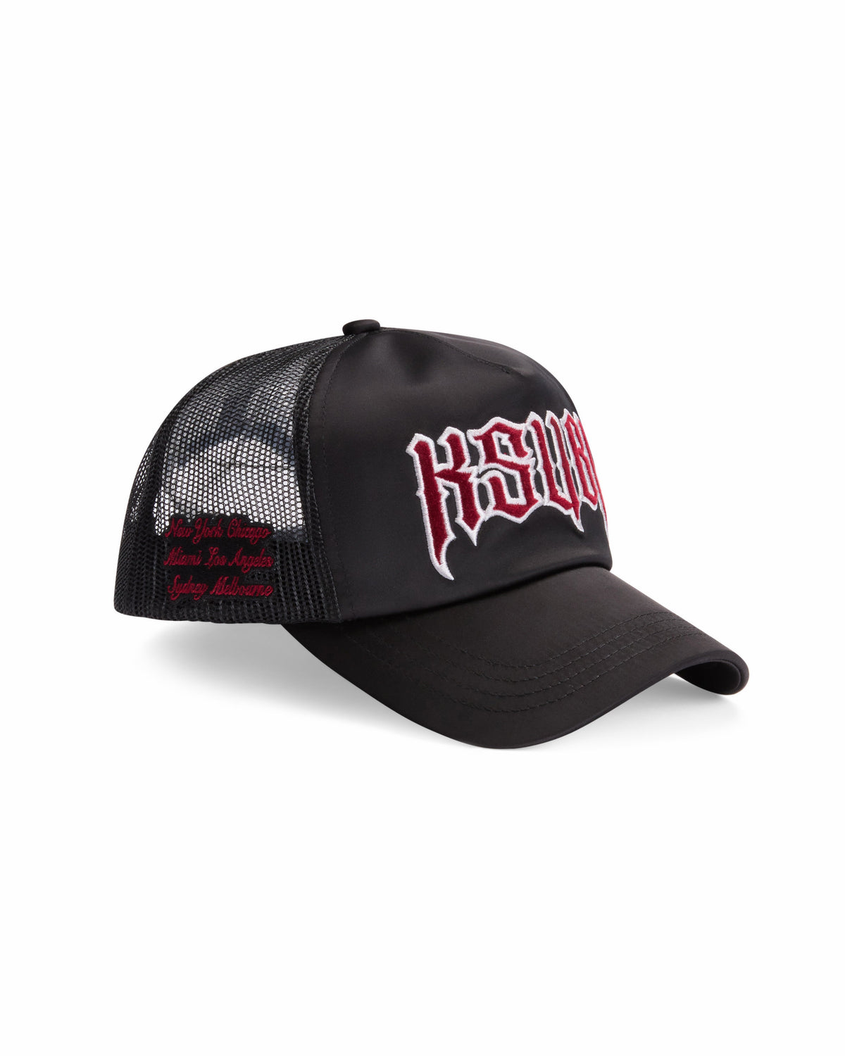 Drak Low Profile Trucker Black Regular Headwear - Black