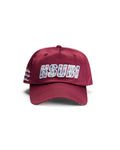 LOW PROFILE CAP RED PLAID