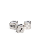 Cee-lo Dice Set Gifting - Silver
