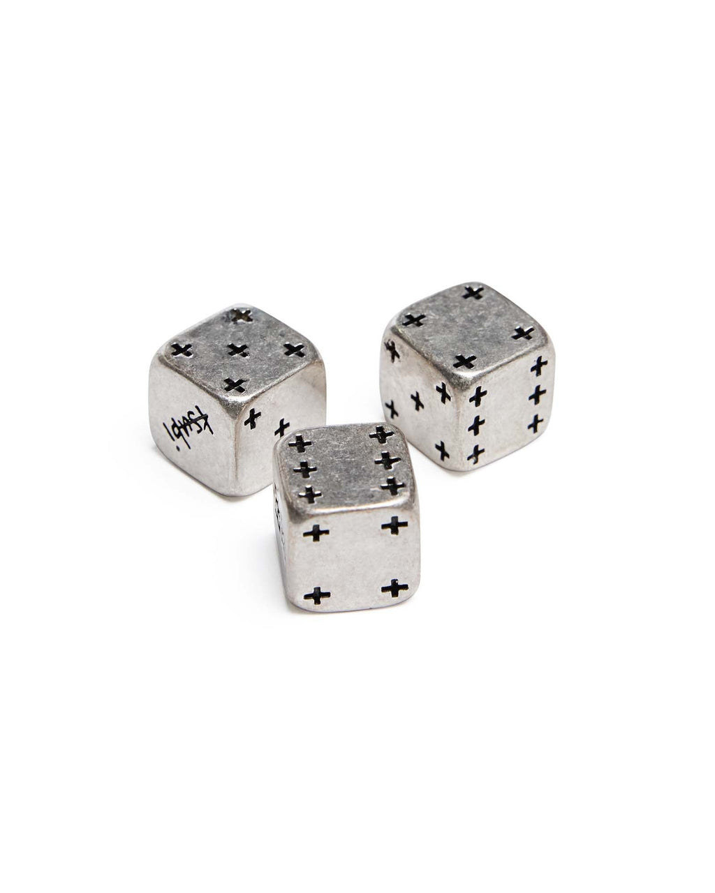 Cee-lo Dice Set Gifting - Silver