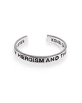 ROYALTY CUFF SILVER