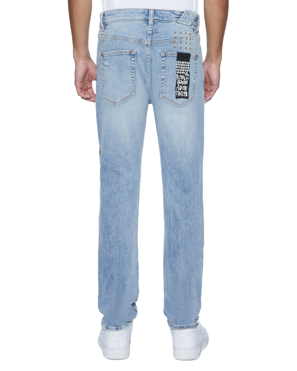 MENS CHITCH REKON TRASHED DENIM JEANS