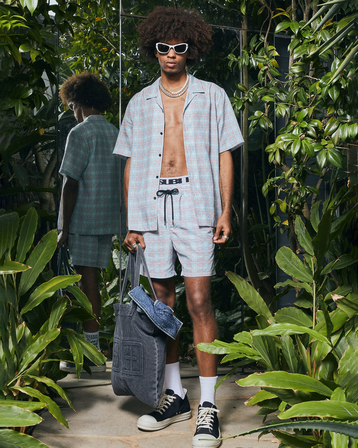 MENS PLUS BOARDSHORT PARADISE WALKSHORTS