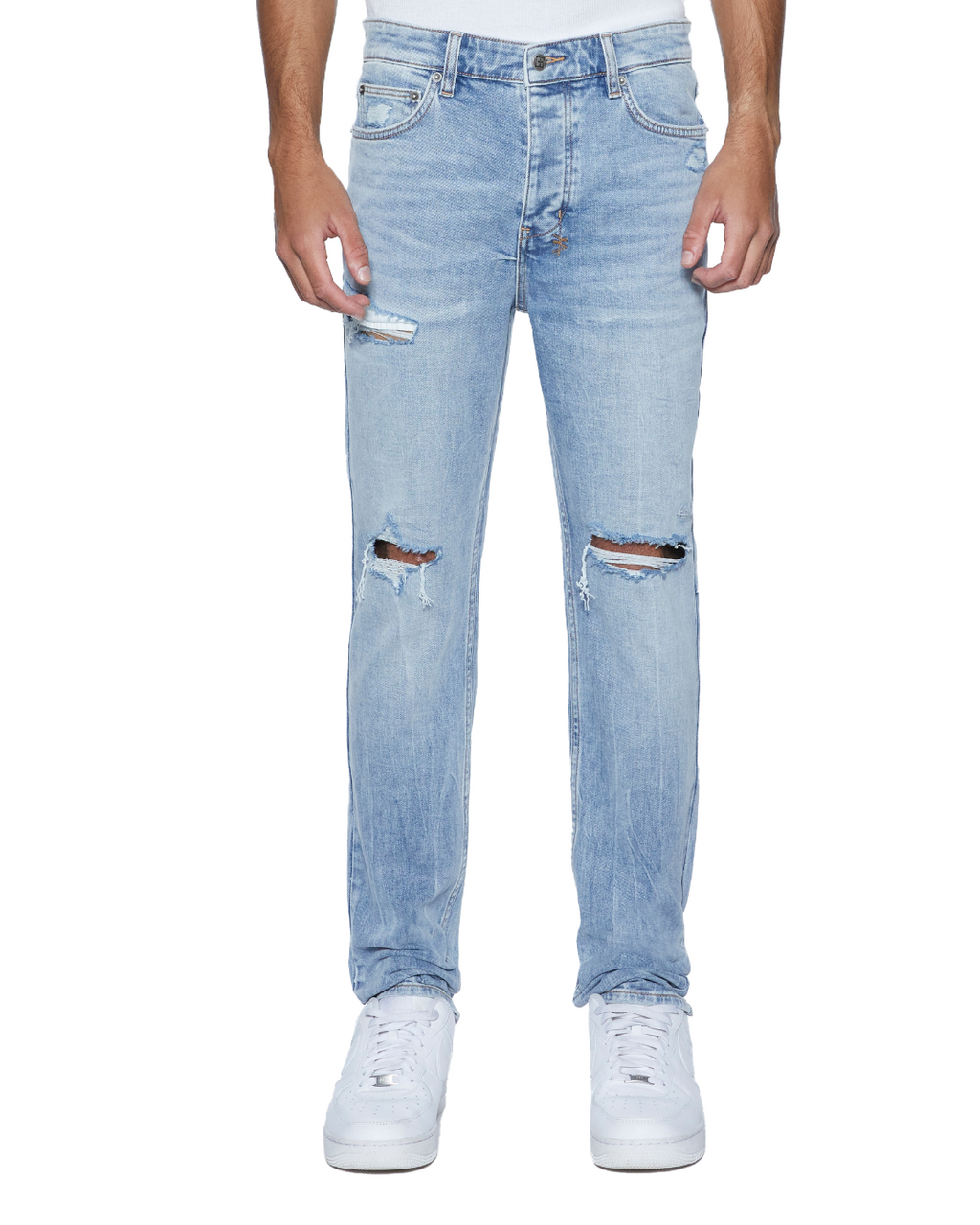 MENS CHITCH REKON TRASHED DENIM JEANS