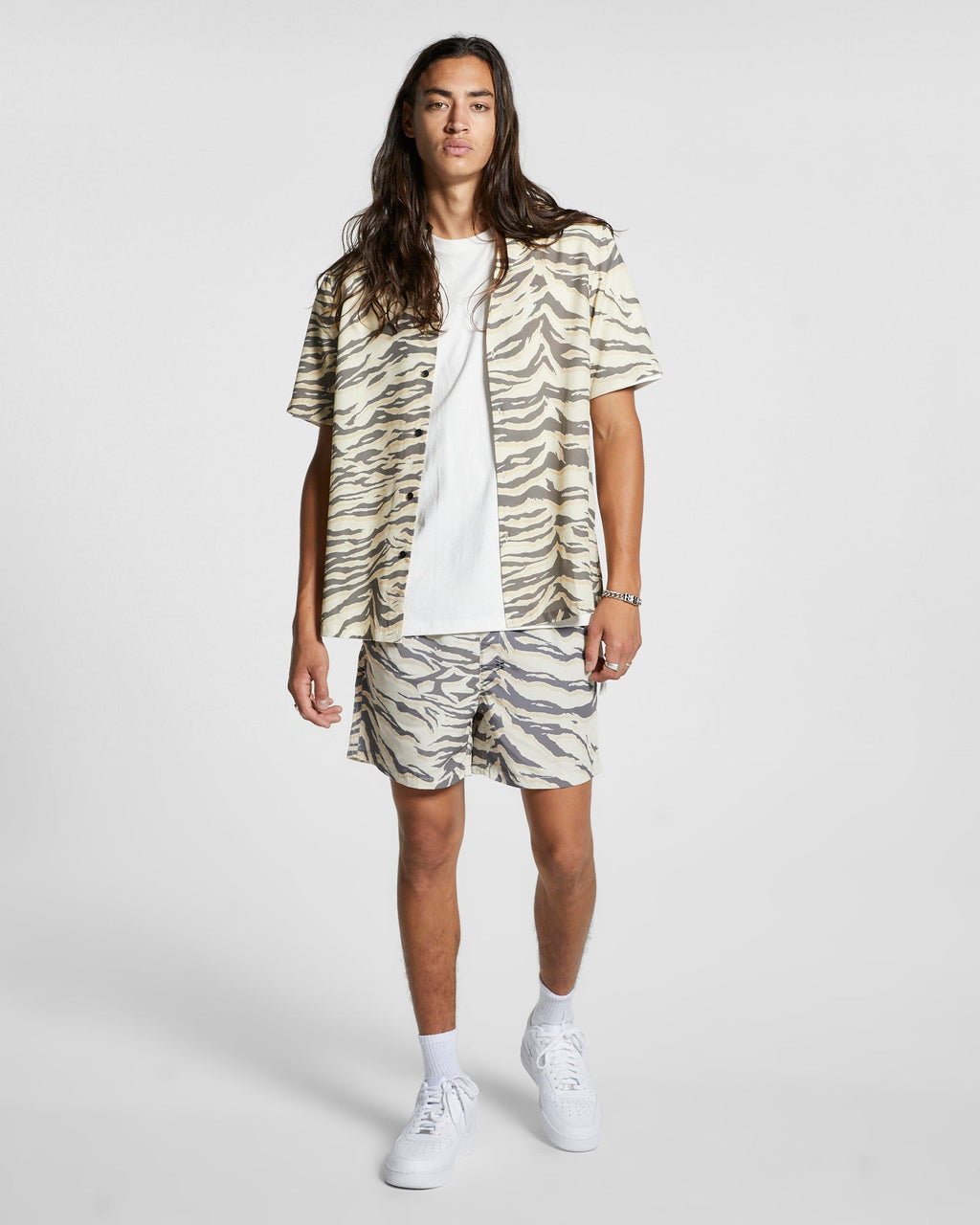 Mens Tigerrr Boardshort Multi Regular Walkshorts - Multi Colour