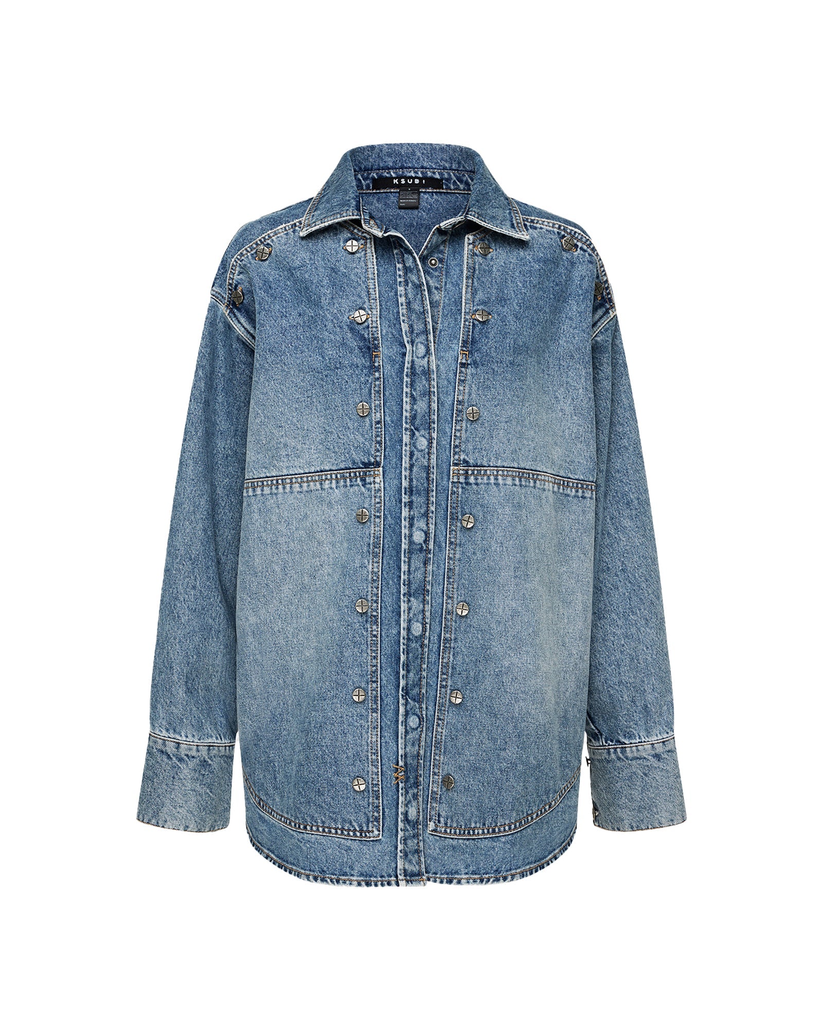 BOLT OVERSIZED LS SHIRT SWEPT