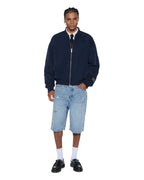 MENS INTRUDER BOMBER JACKET NAVY JACKETS