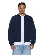 MENS INTRUDER BOMBER JACKET NAVY JACKETS