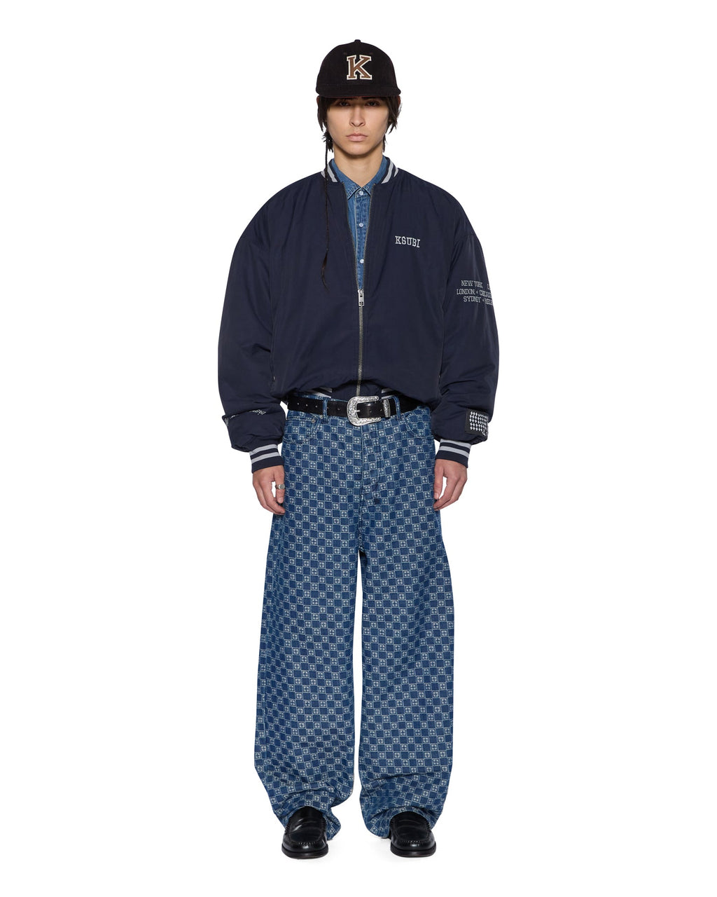 MENS ROYALTY MA-1 BOMBER NAVY JACKETS