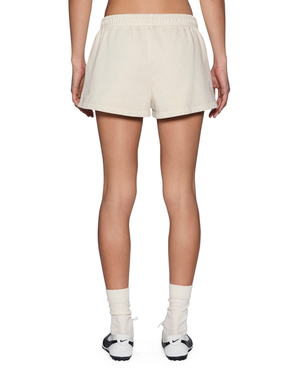 Womens Booty Trakshort Ecru Regular Walkshorts - Beige