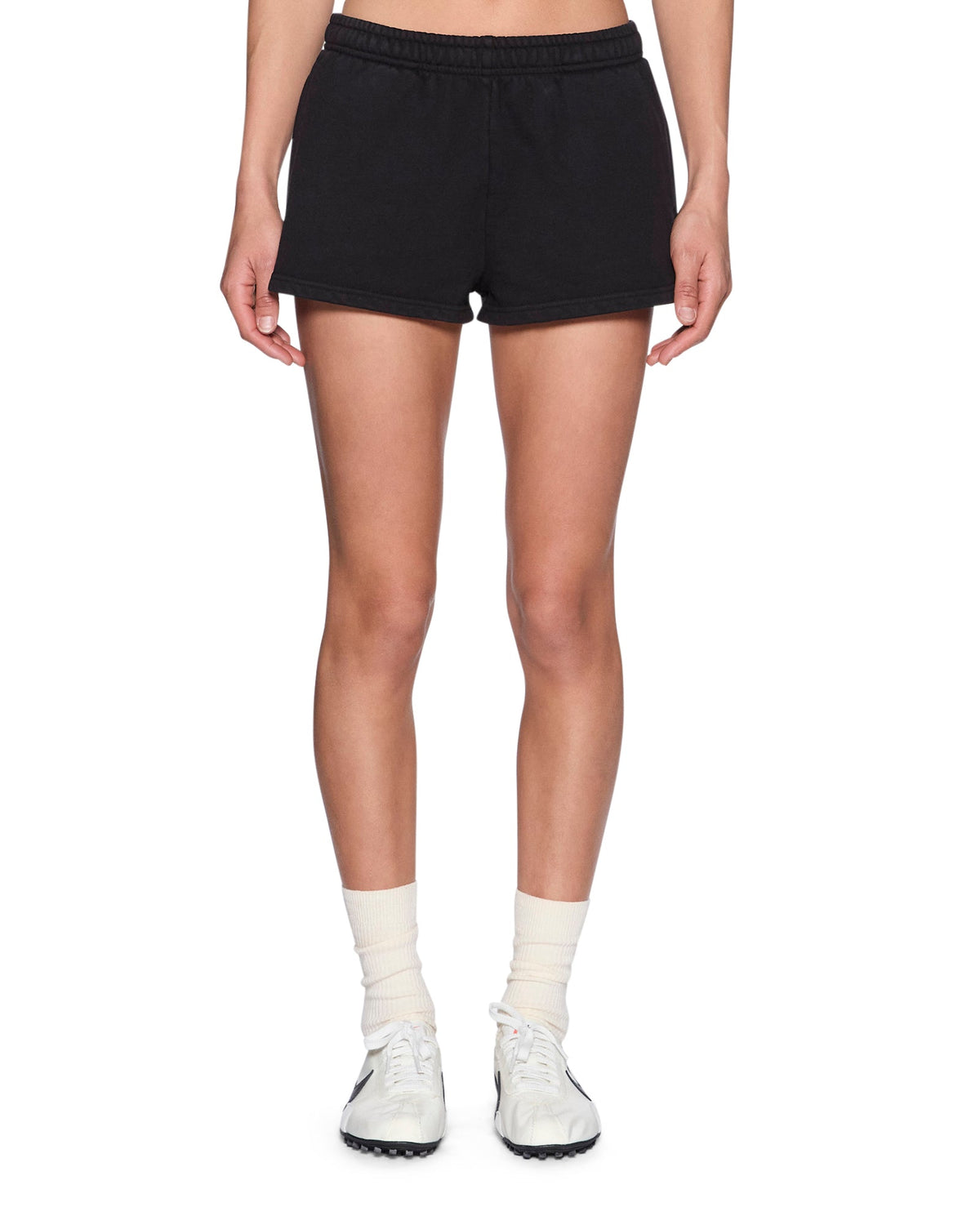 Womens Booty Trakshort Black Regular Walkshorts - Black