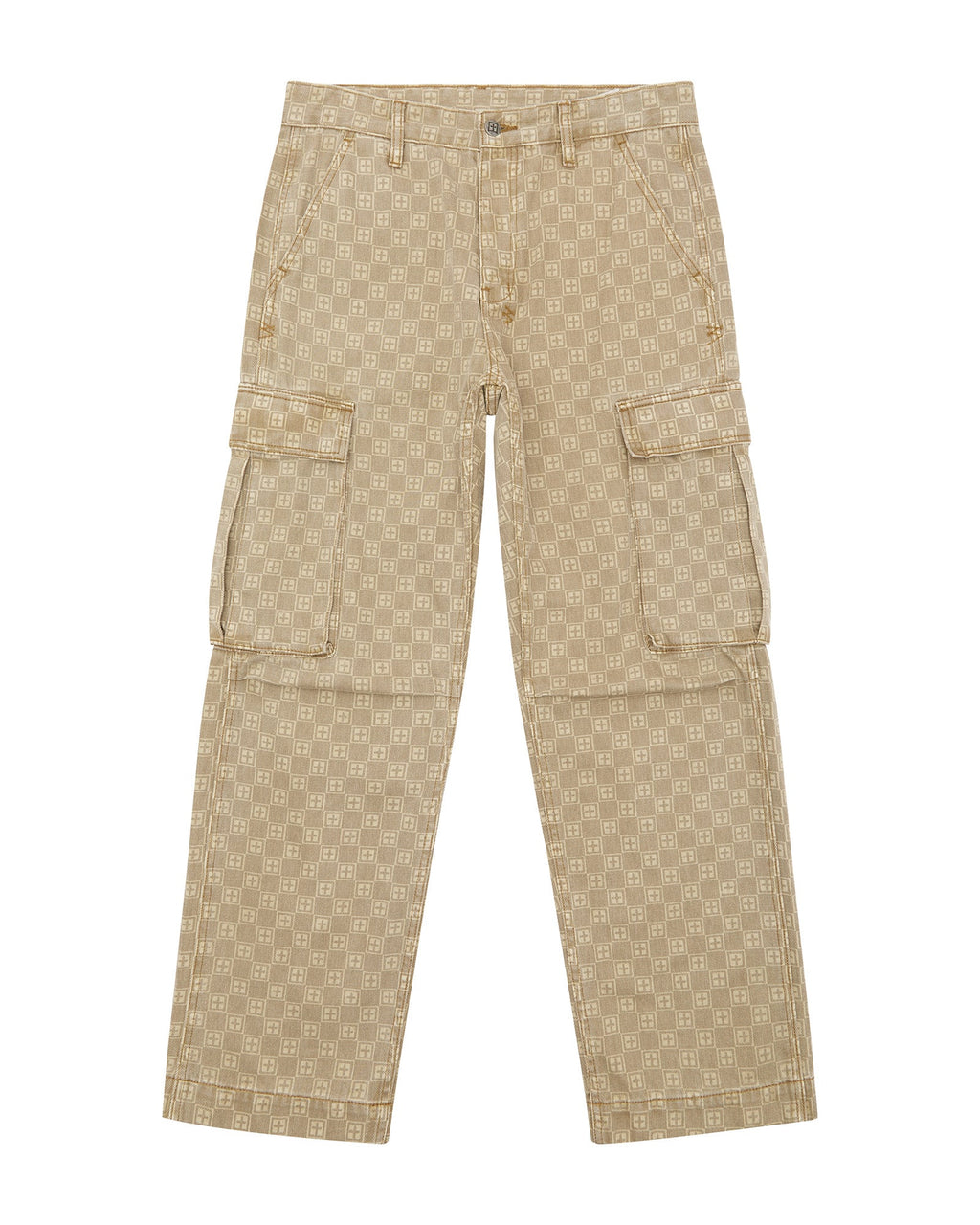 MENS BOX FUGITIVE CARGO PANT TAN PANTS