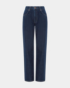 Womens Brooklyn Carpenter Legacy Straight Denim Jeans - Denim
