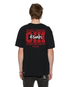 MENS CHICAGO AND THE STREETS SS BIGGIE TEE BLACK TEES