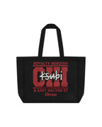 Chicago And The Streets Tote Black Bags - Black