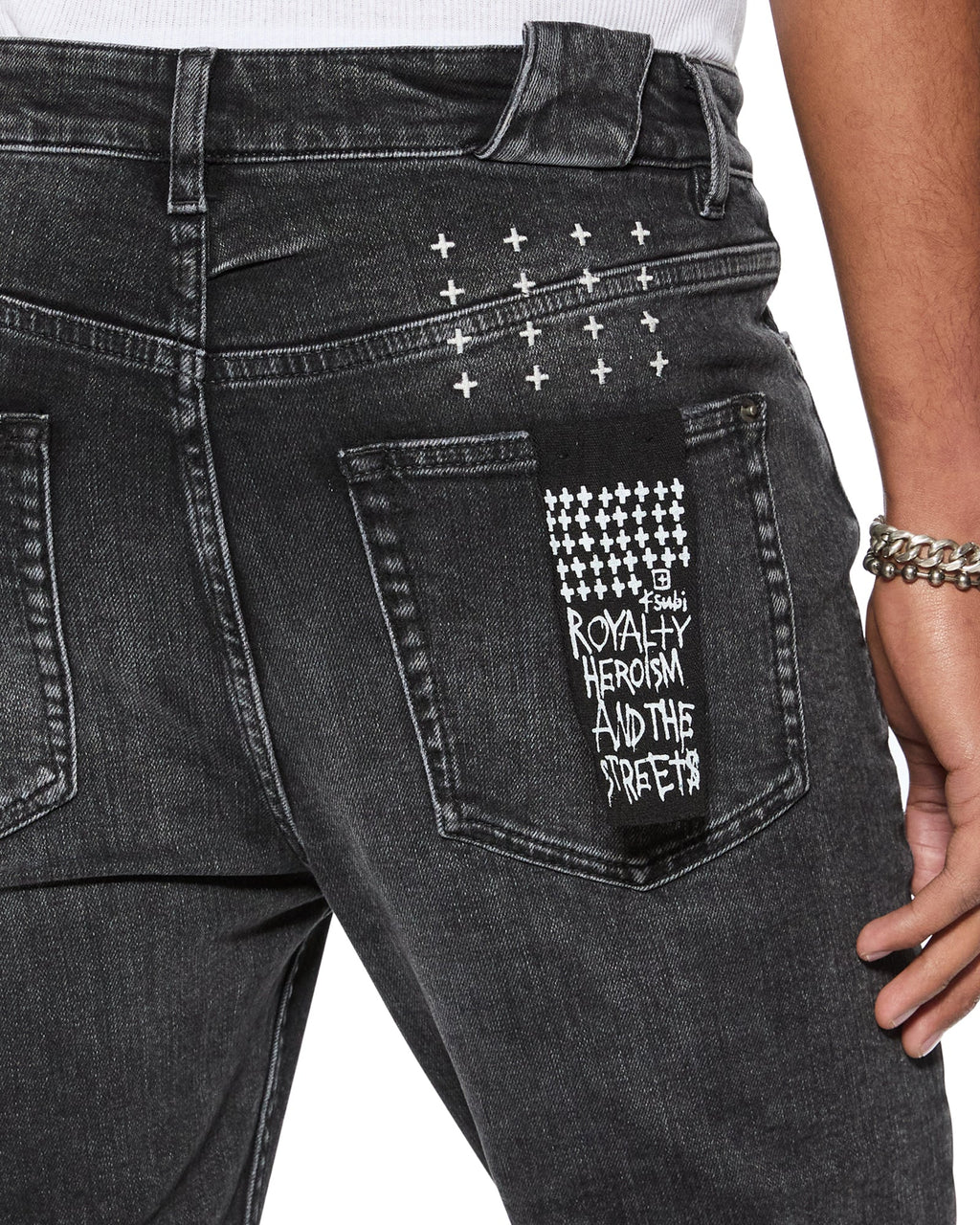 MENS CHITCH BLAKK ROKK DENIM JEANS