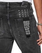 MENS CHITCH BLAKK ROKK DENIM JEANS
