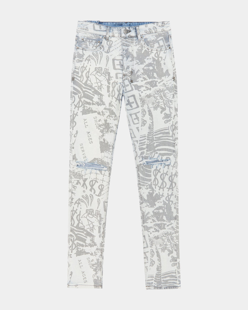 MENS CHITCH KOLLAGE ICEY DENIM JEANS