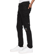 MENS CHITCH LAID BLACK EST DENIM JEANS