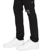 MENS CHITCH LAID BLACK EST DENIM JEANS