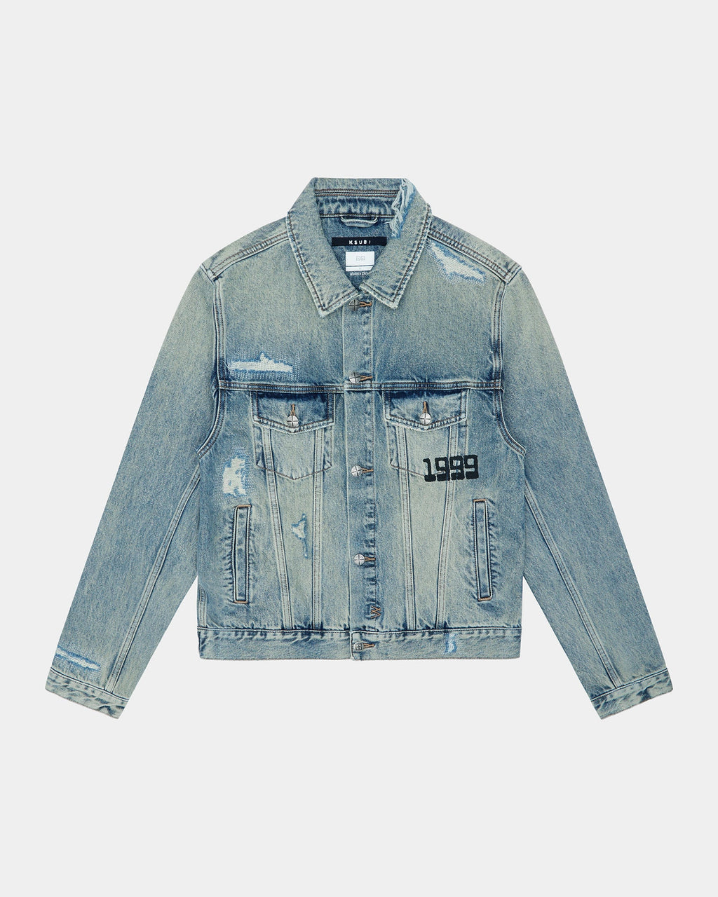 Mens Classic Jacket Throw Bak Regular Jackets - Denim