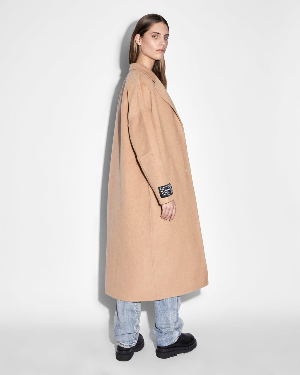 WOMENS KAMILLE COAT LATTE JACKETS