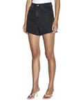 HI LINE SHORT WASHED BLACK