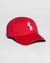  4 X 4 CROSS DOLLAR CAP RED HEADWEAR
