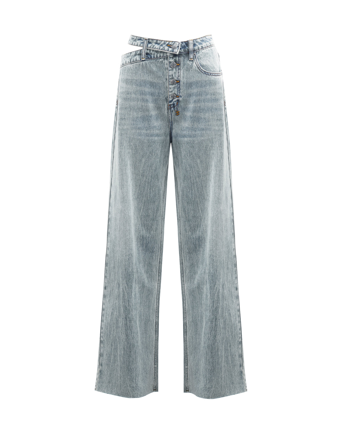 WOMENS DETACHED JEAN YOUTH DENIM JEANS