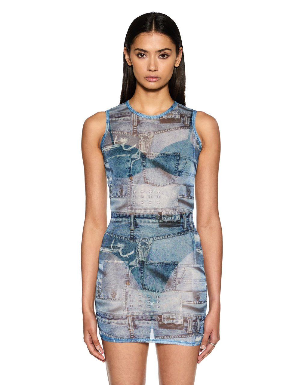 WOMENS STUDIO MINI DRESS DRESSES