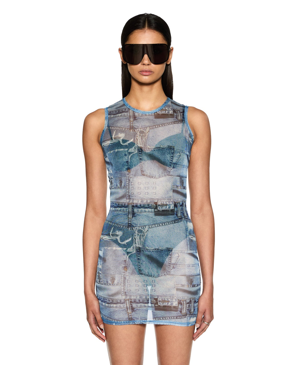 WOMENS STUDIO MINI DRESS DRESSES