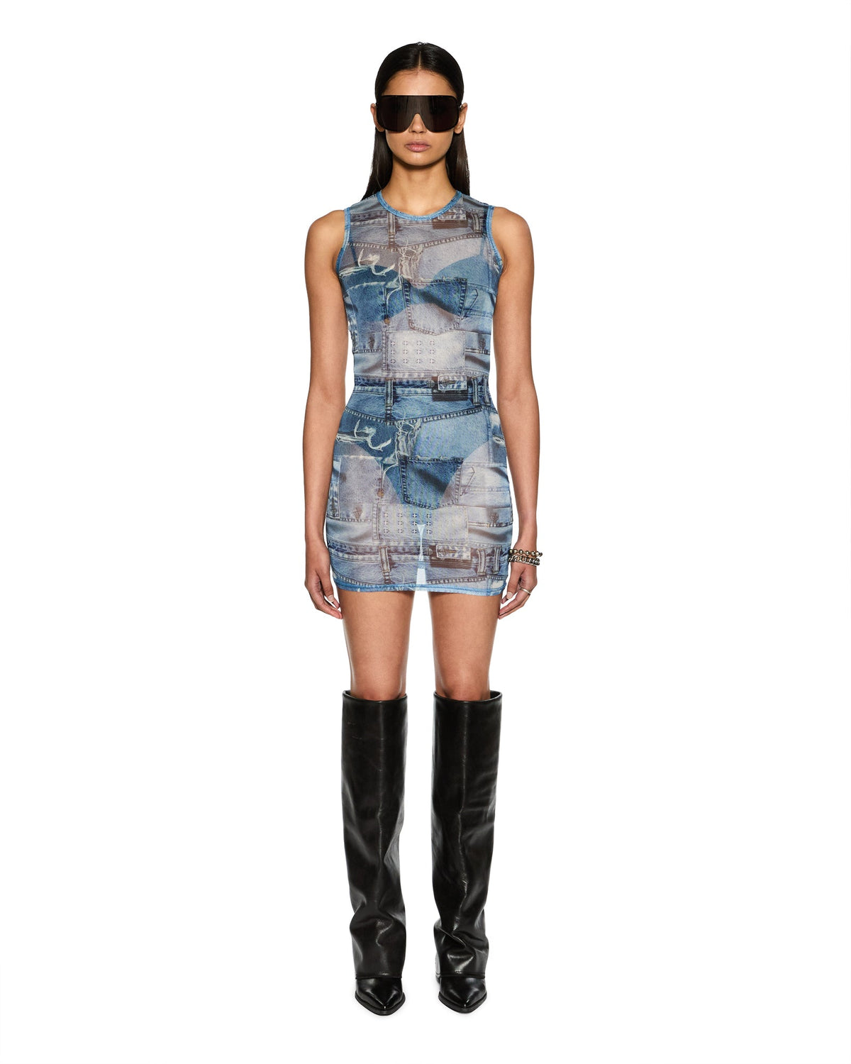 WOMENS STUDIO MINI DRESS DRESSES