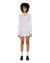CRAWFORD LS MINI DRESS WHITE