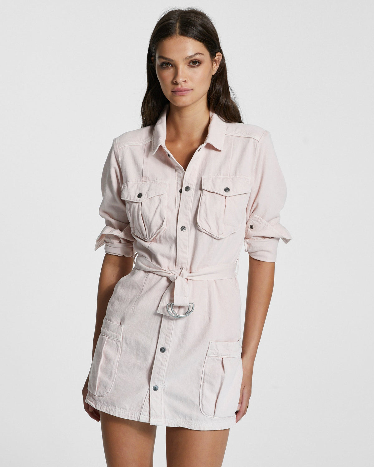 WOMENS HAZARD BOILERDRESS BLUSH DRESSES