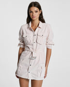 WOMENS HAZARD BOILERDRESS BLUSH DRESSES