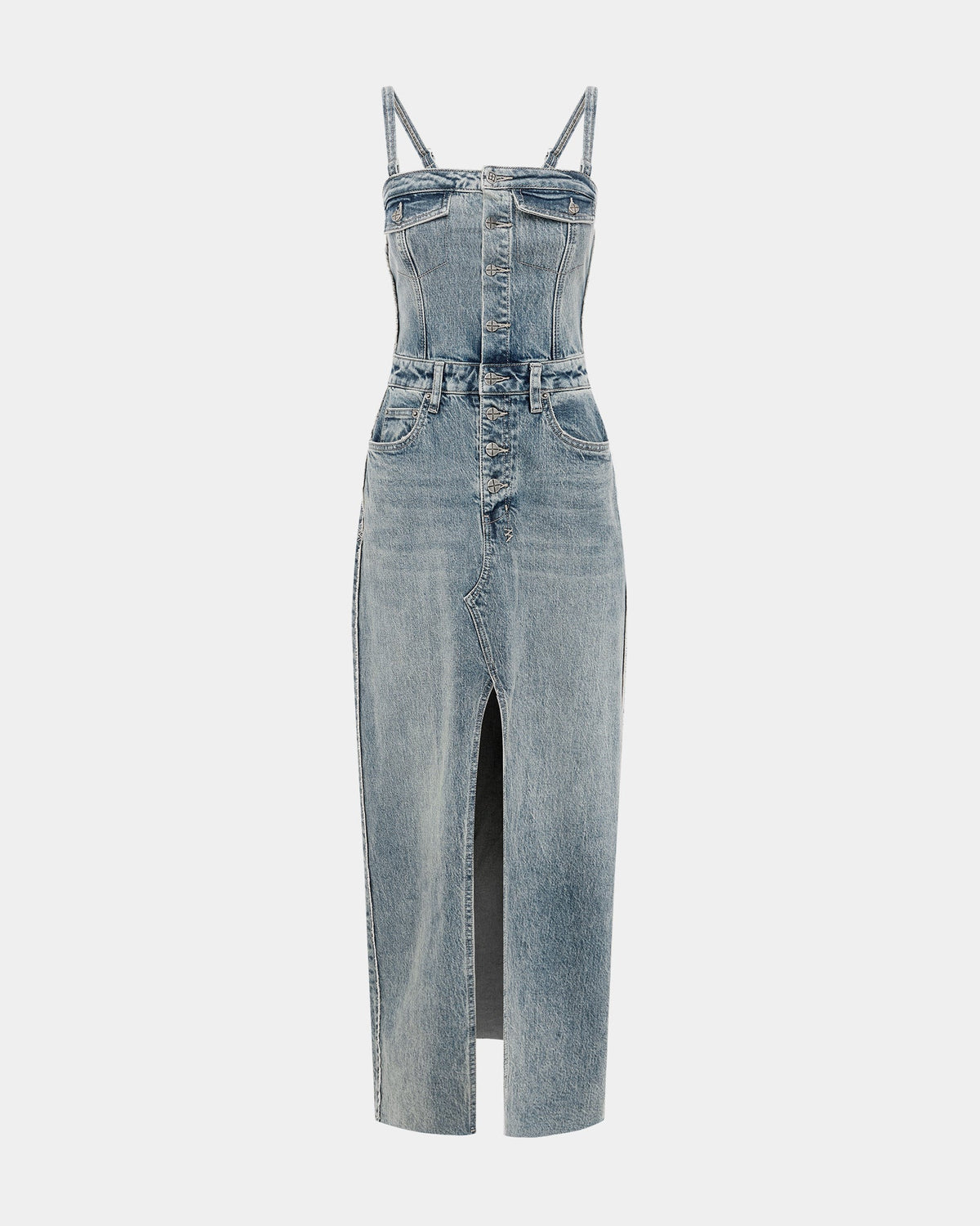 WOMENS PALOMA DRESS FRAYED DRESSES