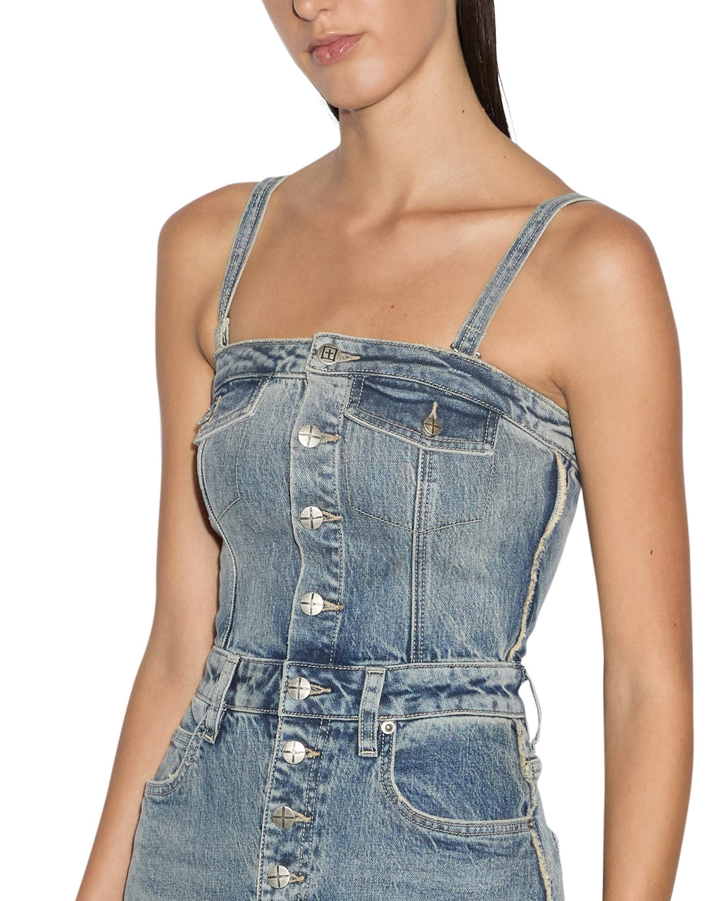 WOMENS PALOMA DRESS FRAYED DRESSES