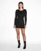 WOMENS UNTAMED LS DRESS BLACK DRESSES