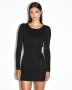WOMENS UNTAMED LS DRESS BLACK DRESSES