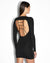 UNTAMED LS DRESS BLACK