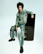 Mens Classic Jacket Throw Bak Regular Jackets - Denim