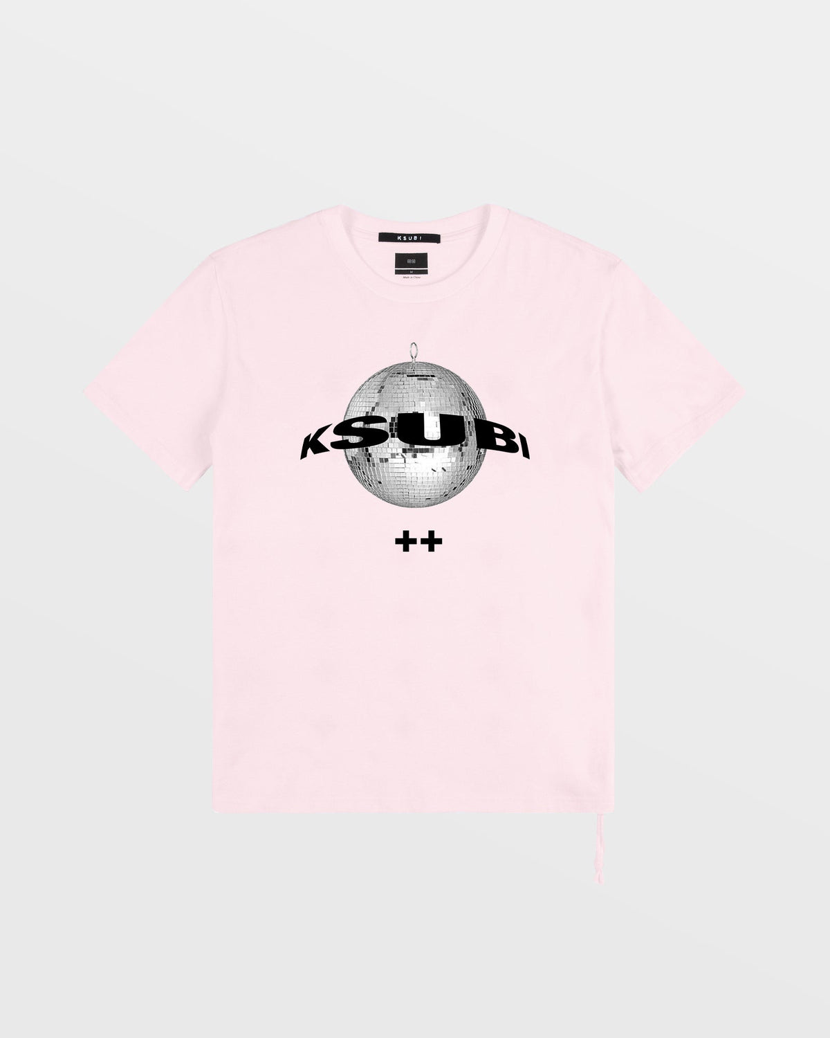 MENS DISCO KASH SS TEE DUSTI PINK TEES