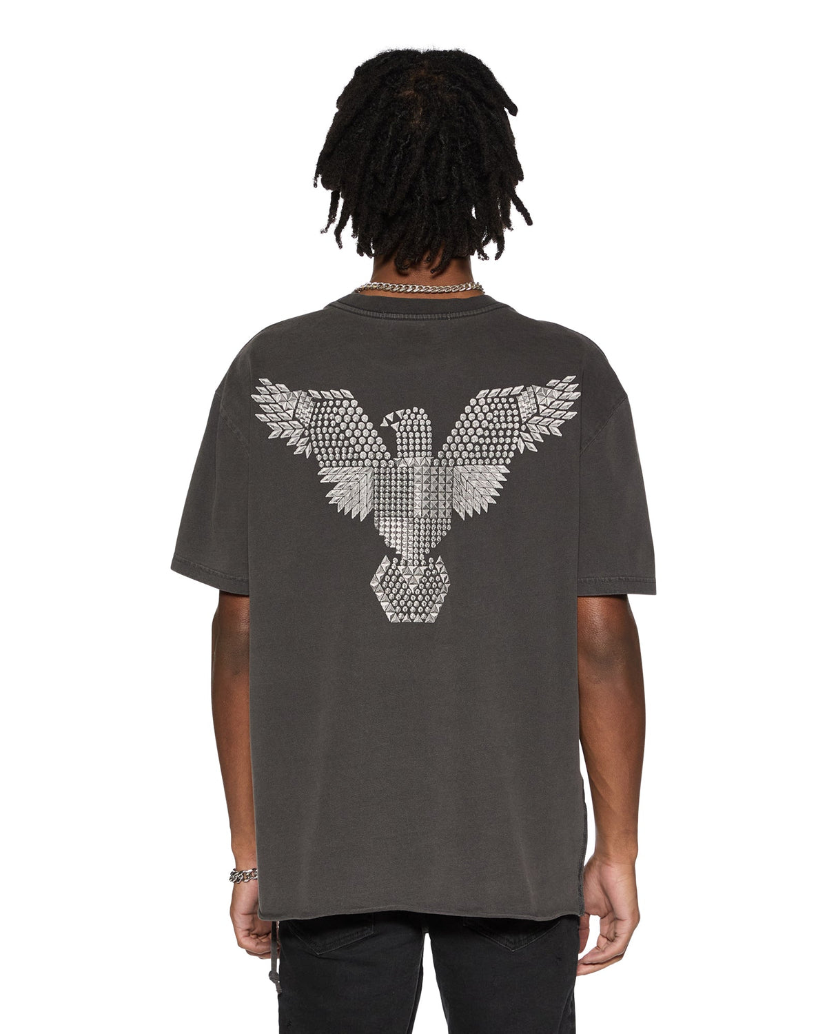 EAGLE BIGGIE SS TEE FADED BLACK