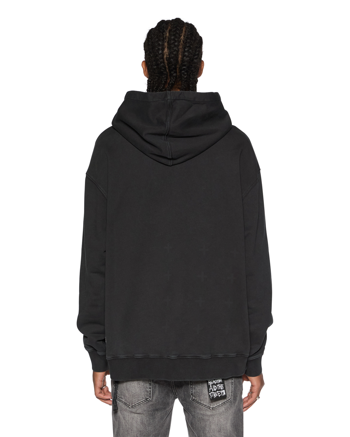 MENS ELECTRIC BIGGIE HOODIE OLD BLACK FLEECE