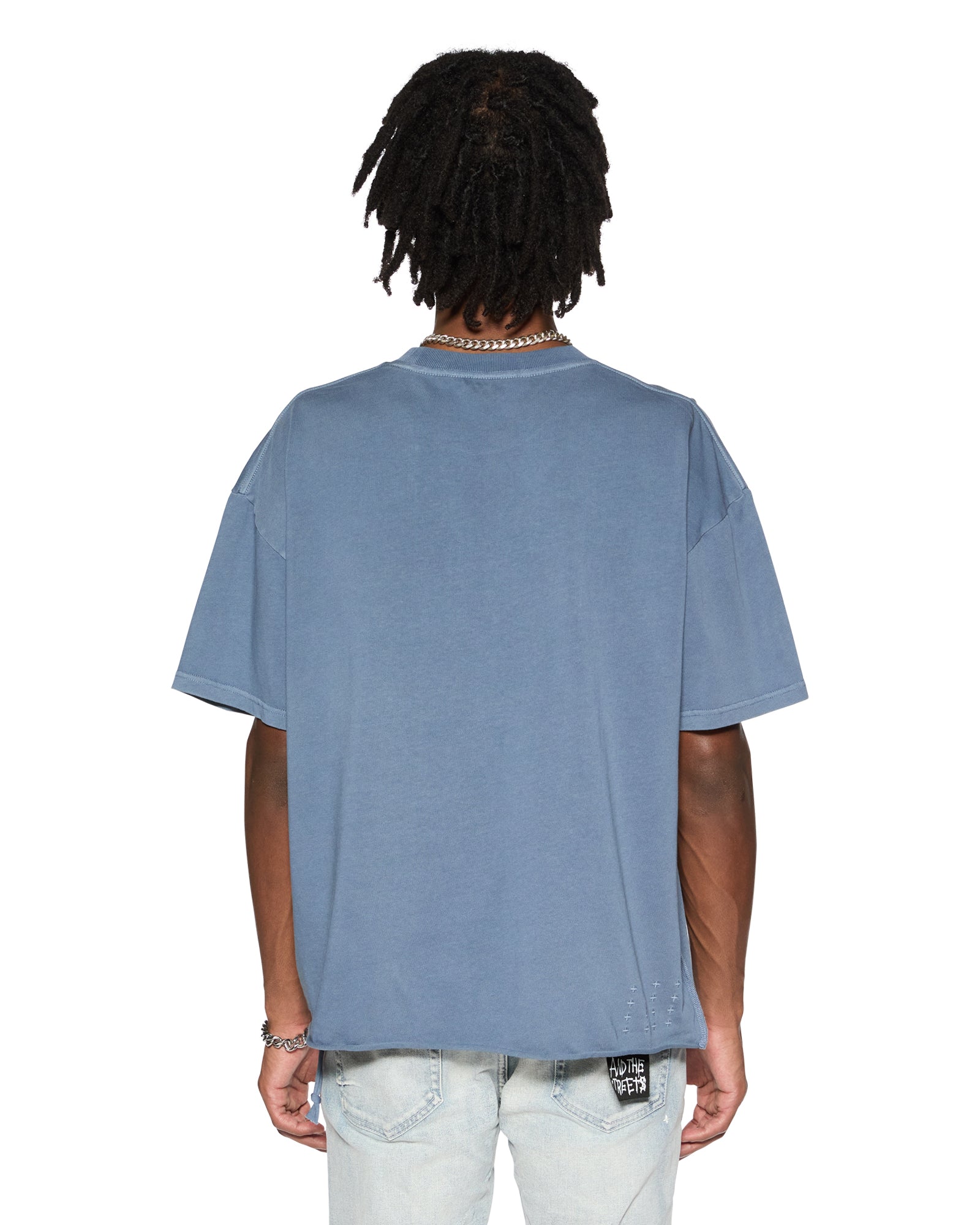 EST POCKET SS TEE DEEP END