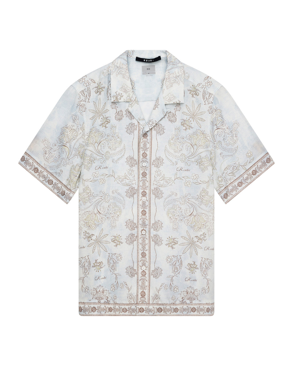Mens Eternity Ekcess Resort Ss Shirt Oversized Shirts - Blue